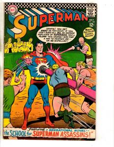 Superman # 188 VG DC Silver Age Comic Book Braniac Lois Lane Lex Luthor JL9