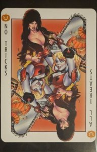 Harley Quinn x Elvira #1 Chad Hardin Black Bag Variant Cover ZF Near Mint