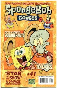 SPONGEBOB #41, NM-, Square pants, Bongo, Cartoon comic, 2011, more in store