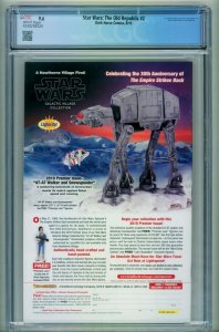 Star Wars: The Old Republic #2  2010 - Dark Horse -CGC 9.6 - Comic Book-43302...