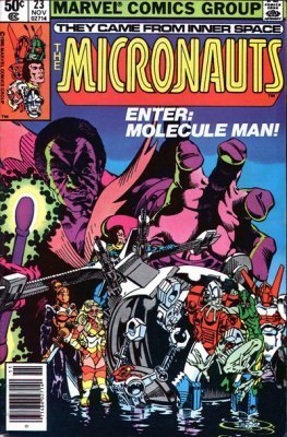 Micronauts #23 Marvel 1980 4.0 VG (Stock Photo)