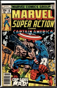 Marvel Super Action #8 (1978) Captain America