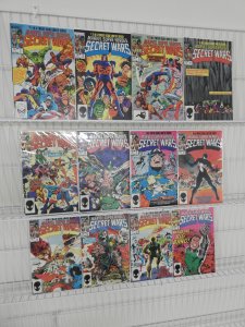 Marvel Super Heroes Secret Wars #1-12 (1984) High Grade Complete Set! NM- AVG!!