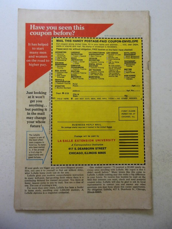 The Cat #3 (1973) FN Condition