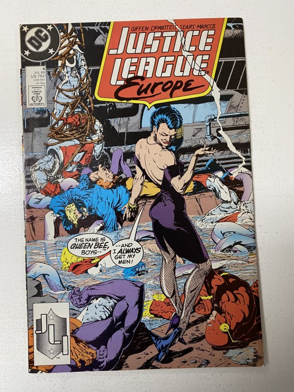 Justice League Europe #4 (1989)