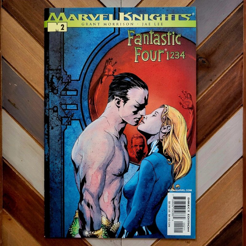 FANTASTIC FOUR 1234 #1-4 MARVEL KNIGHTS 2001 HIGH GRADE Complete Series Set of 4