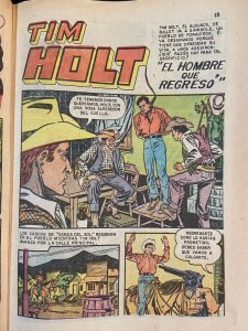 EPISODIOS OESTE SILVER AGE 1968 MEXICAN COMIC VG