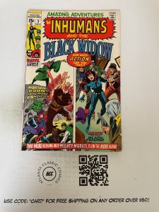 Amazing Adventures 3 VF Marvel Comic Book Inhumans Black Widow Black Bolt 2 J221