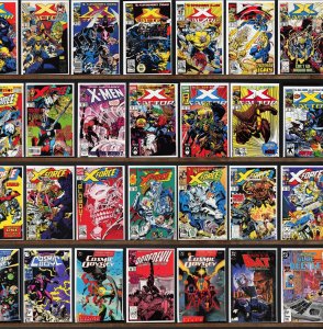 Huge Lot 130+ Comics with X-Factor, X-Force, Checkmate, Doom 2099 & More!