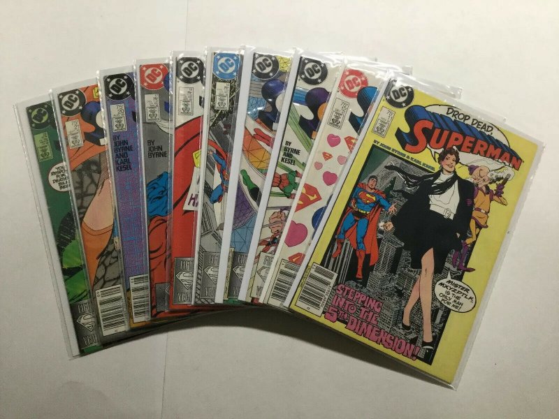 Superman 1-17 20-22 24 27 Lot Run Set Fine/Very Fine Fn/Vf 7.0 Dc Comics