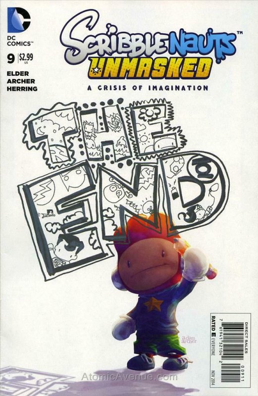 Scribblenauts Unmasked: A Crisis of Imagination #9 FN; DC | save on shipping - d