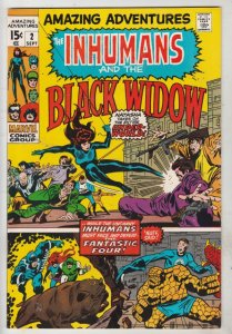 Amazing Adventures #2 (Sep-70) NM Super-High-Grade Black Widow, Inhumans
