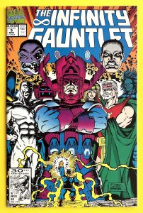 INFINITY GAUNTLET 5 THANOS GALACTUS (1991) B6