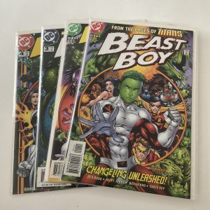 Beast Boy 1 2 3 4 Lot Run Set Near Mint Nm Dc Comics