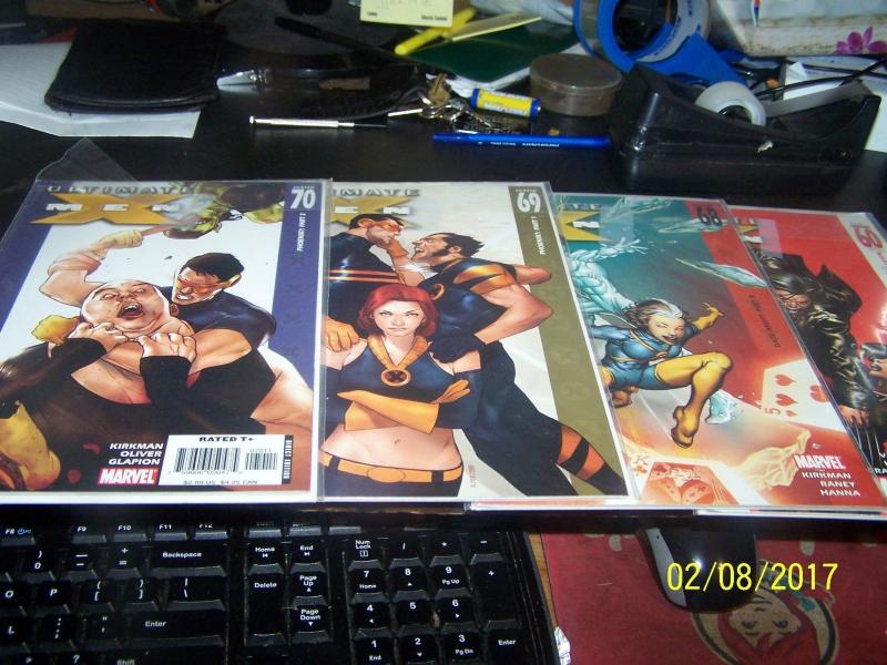 ultimate x-men comic lot of 5 issues #  60 60 68 69 70 WOLVERINE ROGUE  