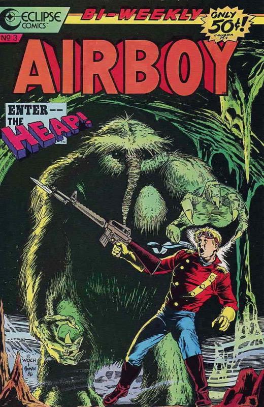 Airboy #3 VF/NM; Eclipse | save on shipping - details inside