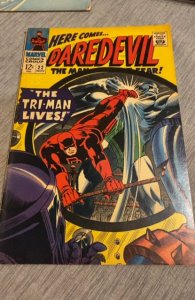 Daredevil #22 (1966) the Tri-man  lives