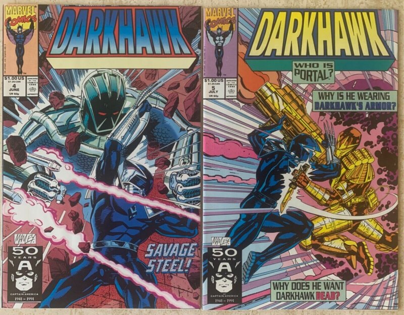 DARKHAWK 1-25 | MARVEL 1991-1993 | INCLUDES ORIGIN! | RANGES FROM VF- TO VF