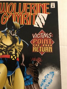WOLVERINE / GAMBIT Victims #4 : Marvel 1995 VF/NM; Newsstand Variant