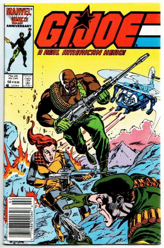 G.I. Joe A Real American Hero #56 (Marvel, 1987) VG