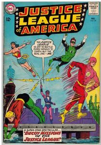 JUSTICE LEAGUE OF AMERICA 24 VG-F Dec. 1963