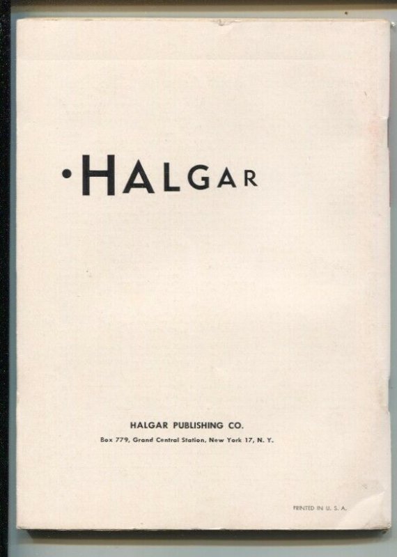 Halgar Astrology Magazine #1 1/1954-1st issue-astrological profiles & guidanc...