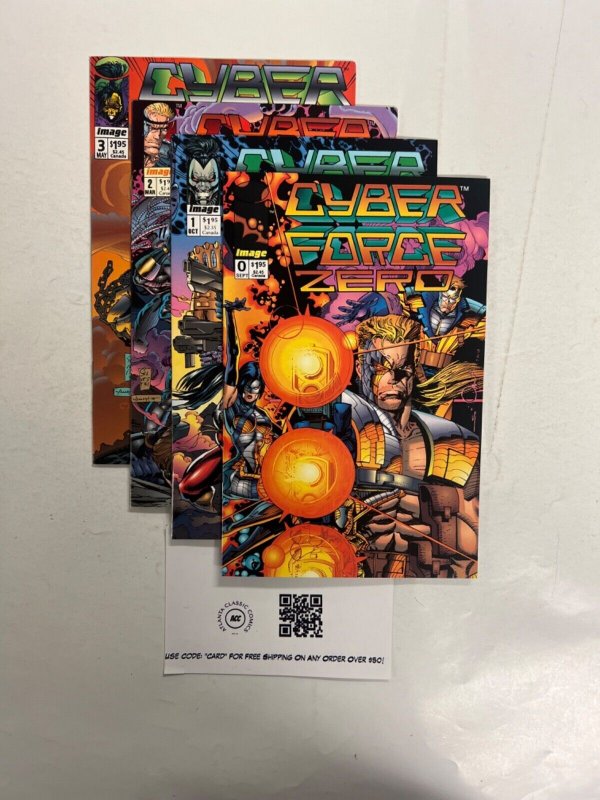 4 Cyber Force Image Comic Books # 0 1 2 3 36 JS70