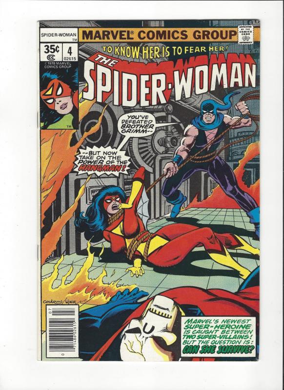 Spider-Woman #4 VS Brother Grimm and Hangman VF