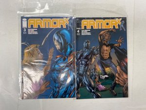 4 Armor X IMAGE comic book #1 2 3 4 45 KM42