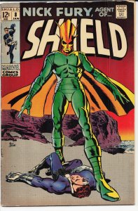 Nick Fury, Agent of SHIELD #8 (1969) Nick Fury