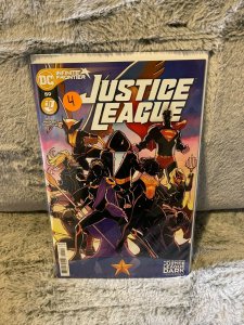 Lot of 2 Books Justice League 10 & 59 DC Comics Foil Cover 1st App Flood & Jarro 