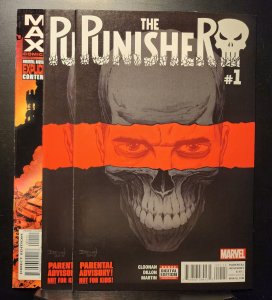 Punisher 3PC Lot - Punisher #1 2x 2016 & Punisher the End 2004 (9.0/9.2)
