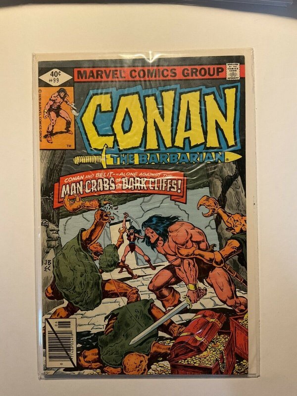 Conan The Barbarian 99 Very Fine Vf 8.0 Marvel