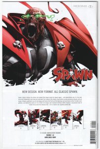 Spawn #220 Savage Dragon Cover (2012) signed on front cover