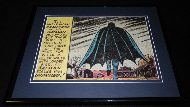 Batman Unarmed Duel Framed 11x14 Photo Display  