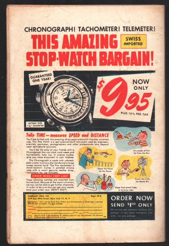 Public Enemies #7 1949- Midget auto race crash by Robert Jenny- Al McWilliams