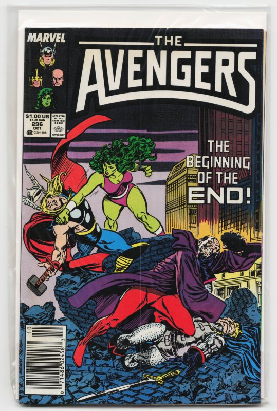 The Avengers #296 (1988) The Avengers