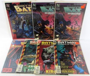 Shadow of the Bat Lot of 7 #7, 18, 18, 87, 88, 89, 90 DC (1992) 1st Print Comics
