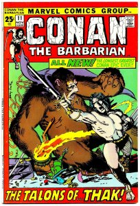 CONAN the BARBARIAN #11 (Dec1970) 7.5 VF- • Thomas/Smith! Rogues in the House!