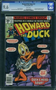 Howard the Duck #12 (1977) CGC 9.6 NM+