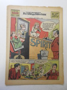 The Spirit #132 (1942) Newsprint Comic Insert Rare!