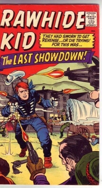 Rawhide Kid  54 strict FN+ 6.5 Stan Lee Mighty Marvel Westerns tons just posted