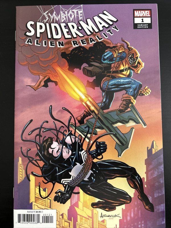 Symbiote Spider-Man: Alien Reality #1 1:25 Alex Saviuk Variant NM- 2020