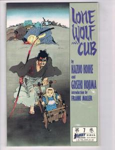 6 Lone Wolf & Cub First Comics Comic Books # 6 7 8 9 10 11 Frank Miller TW20