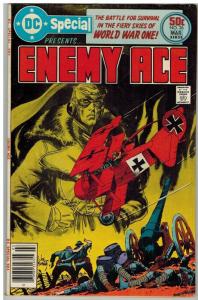 DC SPECIAL 26 FN Mar. 1977 Enemy Ace 