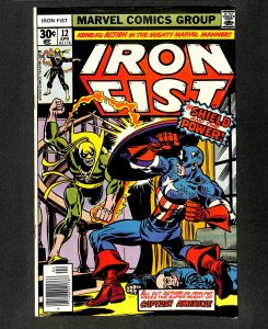 Iron Fist #12 Captain America Appearance!