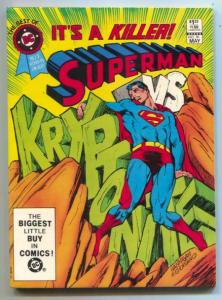 Best Of DC #36 1983- Superman vs Krypton NM/MINT