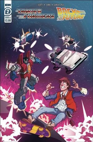 Transformers/Back to the Future 2-B Phil Murphy Cover VF/NM