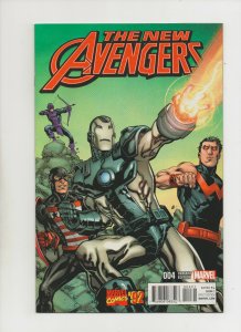 New Avengers #4 - 1:20 Variant Cover - (Grade 9.2) 2016