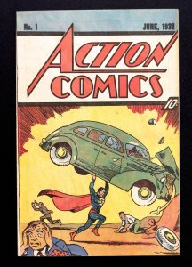 Action Comics #1 Reprint Starter Pack!! [KEYS] [Lot 4 bks] VF+/NM